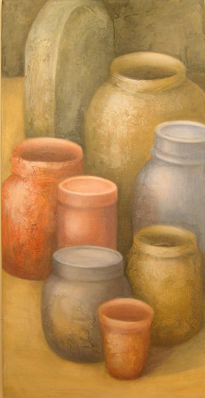 Painting by Victoria Artist Louise Monfette titled Ode to a Jar