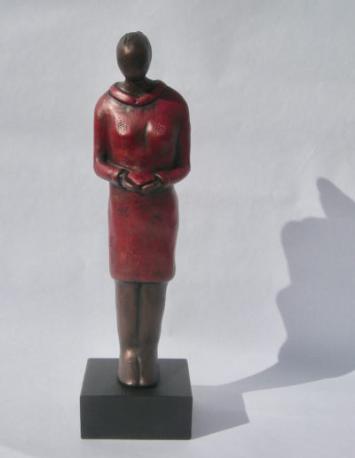 Sculpture by Artist Louise Monfette titled Just For You