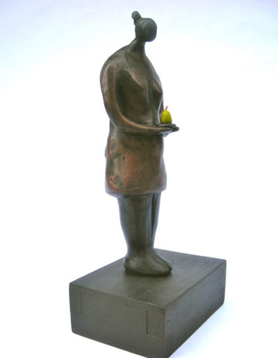 Sold Sculpture by Artist Louise Monfette titled Pear