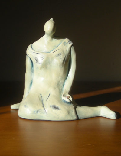 Sculpture by Artist Louise Monfette titled Pearl