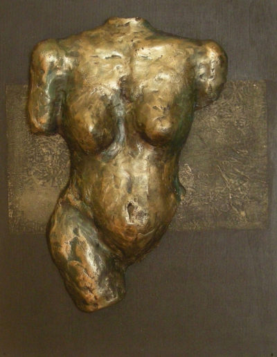 Sold Sculpture by Artist Louise Monfette titled Torso
