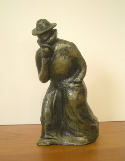 Sold Sculpture by Artist Louise Monfette titled Winter